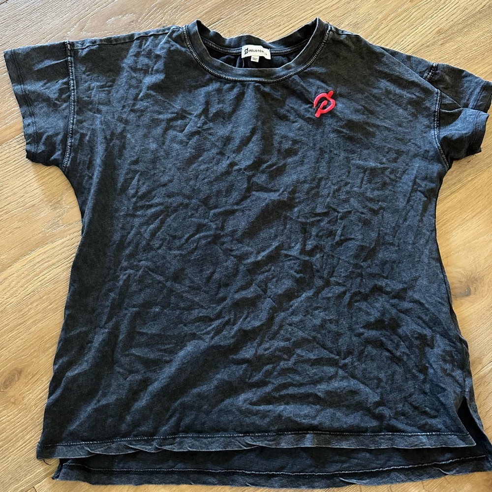 Peloton Ride Sweat & Love shirt size large